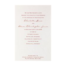 Accentuate Evening Invitation