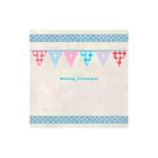 Bunting Day Invitation