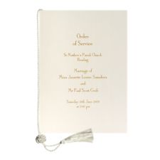 Simply Elegant Order of Service