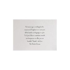 Pearl Note Card