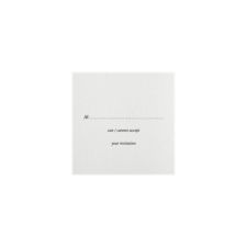 Sparkling Heart Reply Card